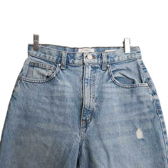 Cotton On Loose Straight Light Wash Denim Jeans Women's Size 6 - Picture 2 of 9